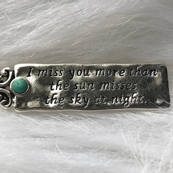 🆕🌸 Necklace & Earring I Miss You More❤️ - Picture 3 of 8